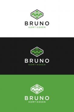 Logo & stationery # 1298135 for Logo for ’Bruno komt koken’ contest