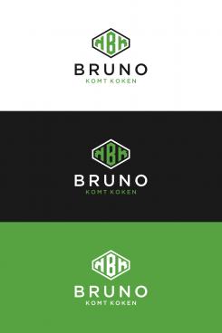 Logo & stationery # 1298138 for Logo for ’Bruno komt koken’ contest
