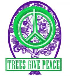 Logo & stationery # 1049502 for Treesgivepeace contest