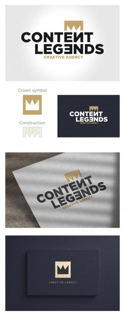 Logo & stationery # 1222141 for Rebranding logo and identity for Creative Agency Content Legends contest