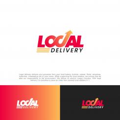 Logo & Huisstijl # 1247835 voor LOQAL DELIVERY is de thuisbezorgd van boodschappen van de lokale winkeliers  wedstrijd
