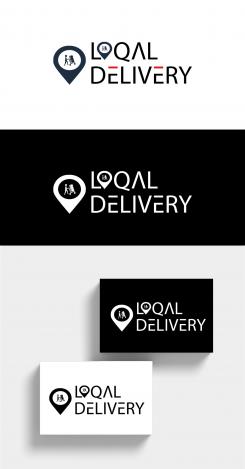 Logo & Huisstijl # 1250975 voor LOQAL DELIVERY is de thuisbezorgd van boodschappen van de lokale winkeliers  wedstrijd