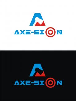 Logo & stationery # 1150601 for Create our logo and identity! We are Axe Sion! contest