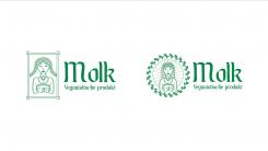 Logo & Huisstijl # 1048599 voor Beeldmerk en letterlogo   veganistische kaas wedstrijd