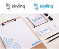 Logo & stationery # 557363 for Skylinq, stationary design and logo for a trendy Internet provider! contest