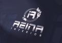 Logo & stationery # 1235281 for Logo for interior design  Reina  stam en staal  contest