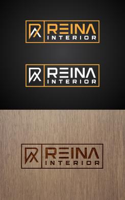 Logo & stationery # 1241114 for Logo for interior design  Reina  stam en staal  contest