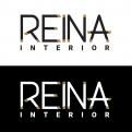 Logo & stationery # 1235416 for Logo for interior design  Reina  stam en staal  contest