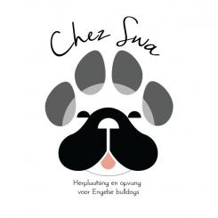 Logo & stationery # 623255 for Chez Swa! Design a logo for a rescue and rehoming shelter for the English bulldog contest