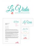 Logo & stationery # 509016 for Develop a fresh cool logo + identity for the launch of La Vida uitvaartbegeleiding.  contest