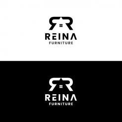 Logo & stationery # 1240612 for Logo for interior design  Reina  stam en staal  contest