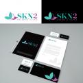 Logo & stationery # 1099548 for Design the logo and corporate identity for the SKN2 cosmetic clinic contest