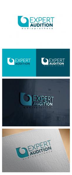 Logo & stationery # 959267 for audioprosthesis store   Expert audition   contest