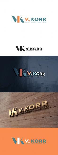 Logo & stationery # 942152 for New Visual Identity of V korr CREATIVE SURFACE contest