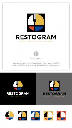 Logo & stationery # 1145307 for Design a recogniseable and modern logo for an influencer marketing platform connecting restaurants to content creators.  contest