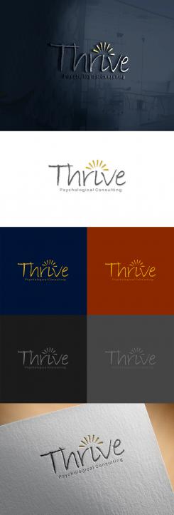 Logo & stationery # 997041 for Design a fresh and clear logo and House Style for my Psychological Consultancy Business called Thrive contest