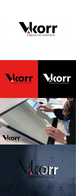 Logo & stationery # 942178 for New Visual Identity of V korr CREATIVE SURFACE contest