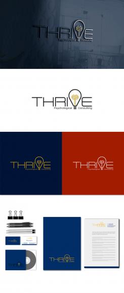 Logo & stationery # 997154 for Design a fresh and clear logo and House Style for my Psychological Consultancy Business called Thrive contest