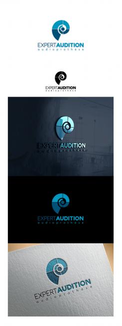 Logo & stationery # 958030 for audioprosthesis store   Expert audition   contest