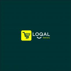 Logo & stationery # 1246035 for LOQAL DELIVERY is the takeaway of shopping from the localshops contest