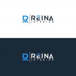 Logo & stationery # 1234549 for Logo for interior design  Reina  stam en staal  contest