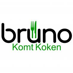 Logo & stationery # 1298470 for Logo for ’Bruno komt koken’ contest