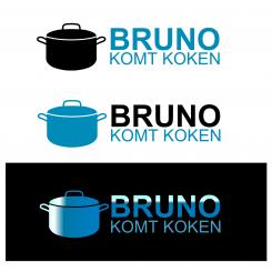 Logo & stationery # 1298509 for Logo for ’Bruno komt koken’ contest