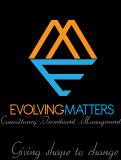 Logo & stationery # 585956 for Logo for Evolving Matters, Giving shape to change contest