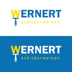 Logo & Huisstijl # 544832 voor Huisstijl Wernert Schilderwerken(logo, briefpapier, envelop en kaartjes) wedstrijd