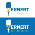 Logo & Huisstijl # 545596 voor Huisstijl Wernert Schilderwerken(logo, briefpapier, envelop en kaartjes) wedstrijd