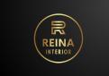 Logo & stationery # 1244356 for Logo for interior design  Reina  stam en staal  contest