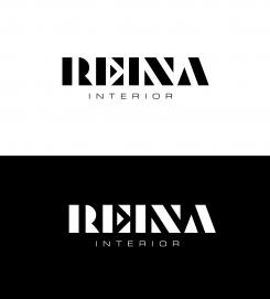 Logo & stationery # 1235681 for Logo for interior design  Reina  stam en staal  contest