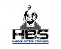 Logo & stationery # 631877 for H B S Harder Better Stronger - Bodybuilding equipment contest