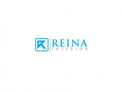 Logo & stationery # 1235598 for Logo for interior design  Reina  stam en staal  contest