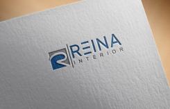 Logo & stationery # 1235609 for Logo for interior design  Reina  stam en staal  contest