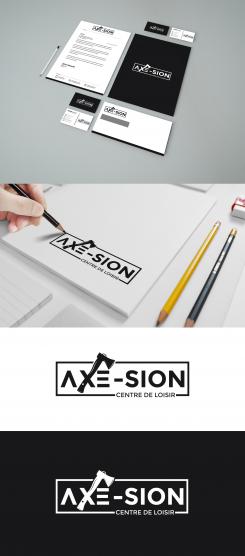 Logo & stationery # 1151270 for Create our logo and identity! We are Axe Sion! contest
