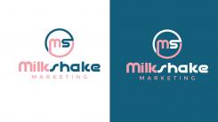Logo & Huisstijl # 1105134 voor Wanted  Tof logo voor marketing agency  Milkshake marketing wedstrijd