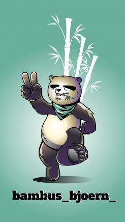 Anderes  # 1221692 für Großer Panda Bare als Logo fur meinen Twitch Kanal twitch tv bambus_bjoern_ Wettbewerb