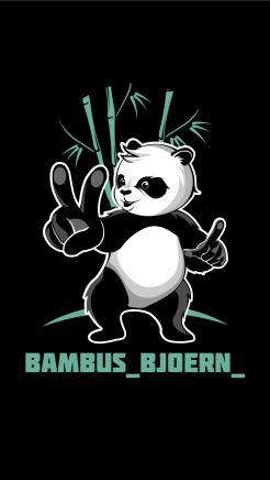 Anderes  # 1220605 für Großer Panda Bare als Logo fur meinen Twitch Kanal twitch tv bambus_bjoern_ Wettbewerb