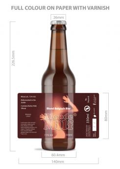 Other # 1189620 for Design a stylish label for a new beer brand contest
