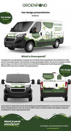 Other # 1221545 for Design the new van for a sustainable energy company contest