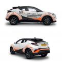 Anderes  # 874527 für Design einer KFZ-Beschriftung, Firmenwerbung auf Toyota C-HR Wettbewerb