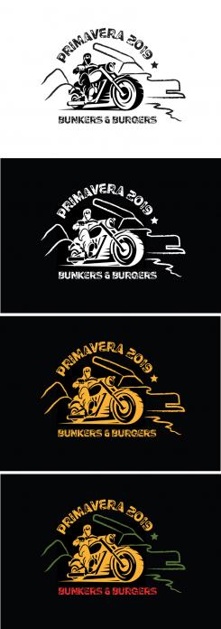 Other # 952277 for design for print tshirt for motorbike tour Atlantik Wall contest