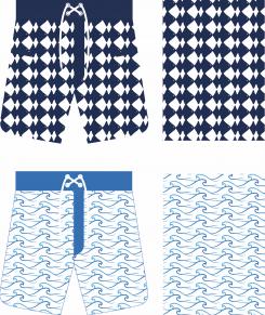 Other # 830927 for Print design for fabric swimming trunks  contest