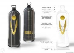 Other # 511785 for Design an authentic, iconic, desirable and high-end bottle for our Vodka brand.  contest