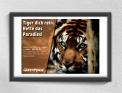 Print ad # 349893 for Greenpeace Poster contest 2014: Campaign for the protection of the Sumatra Tiger contest