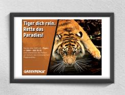 Print ad # 349895 for Greenpeace Poster contest 2014: Campaign for the protection of the Sumatra Tiger contest
