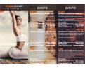 Print ad # 475949 for News flyer / Event calendar Yoga studio contest