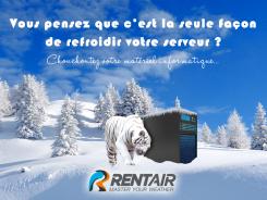 Print ad # 364838 for Design advertisement for Rentair rental of mobile airconditioning contest