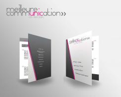 Print ad # 144232 for Design of a folded A3 brochure for a communication agency contest